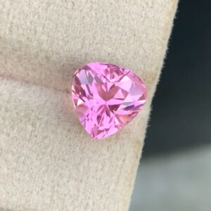 Flawless 3.25 CT Excellent Neon Baby Pink Natural Tourmaline from Afghanistan.