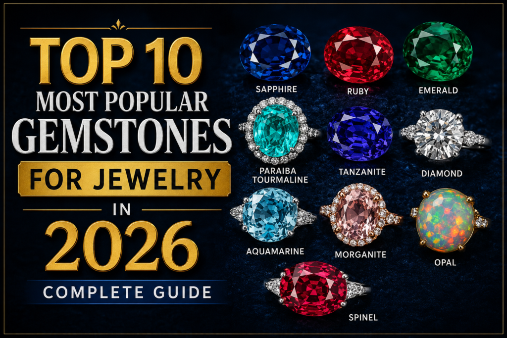 Top 10 Most Popular Gemstones for Jewelry in 2026